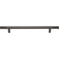 TOP KNOBS TK3238AG Burnham 12" Center to Center Bar Pull - Ash Gray