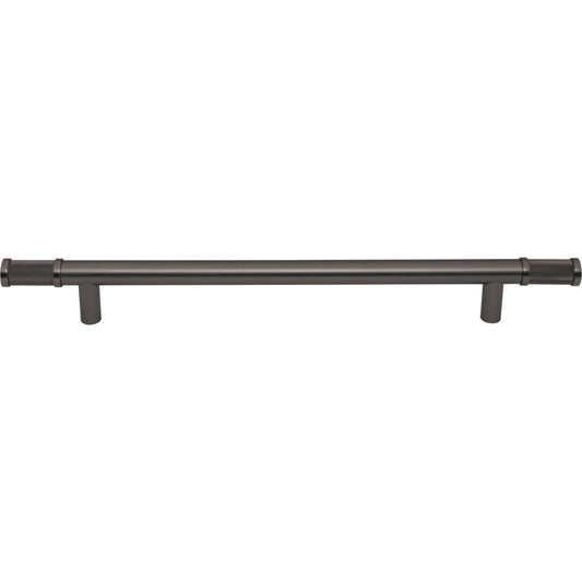 TOP KNOBS TK3238AG Burnham 12" Center to Center Bar Pull - Ash Gray