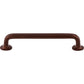 TOP KNOBS M1393 Aspen Rounded 6" Center to Center Bar Pull - Mahogany Bronze