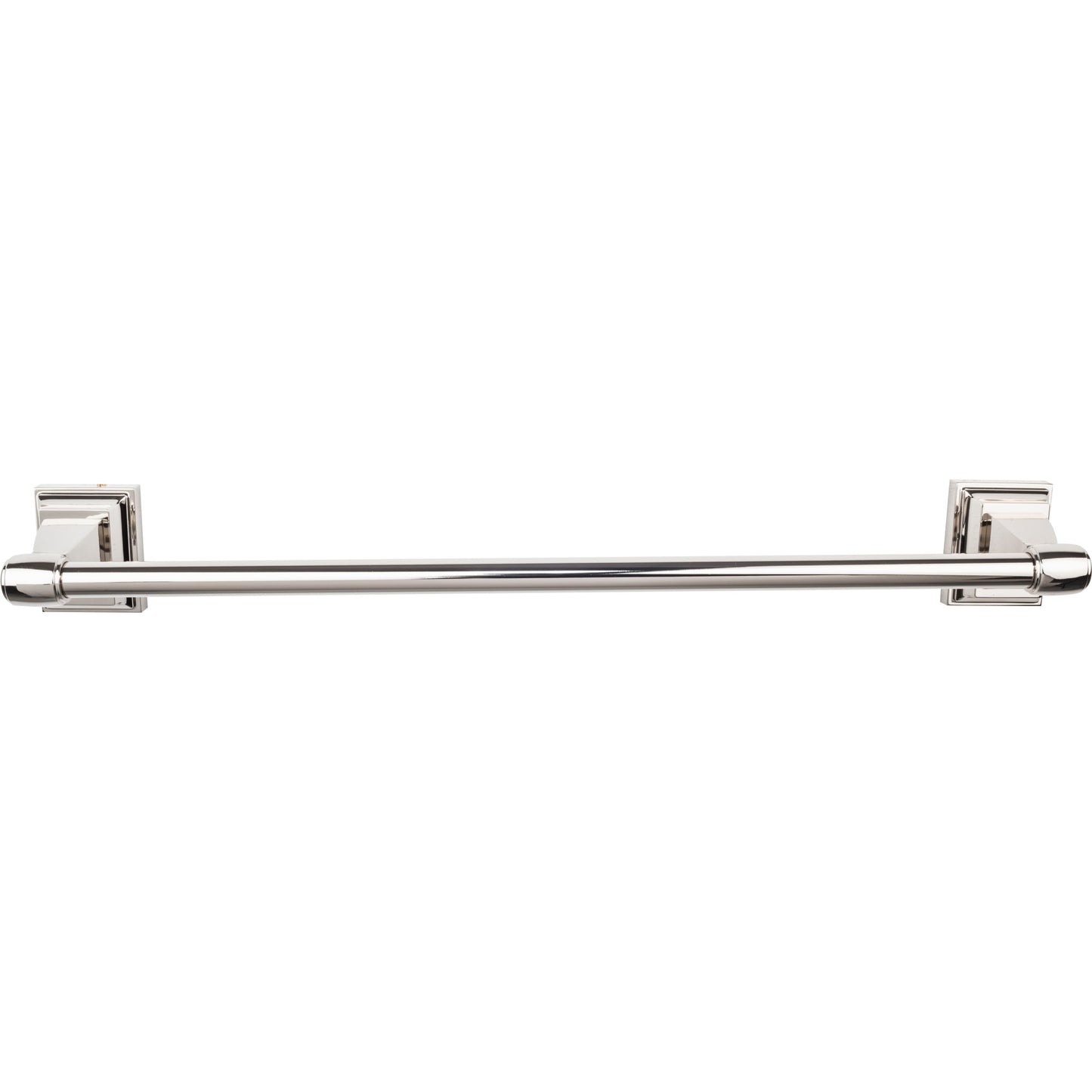 TOP KNOBS STK8PN TOP BATH (R) Stratton Bath Single 26" Wall Mounted  Towel Bar , Polished Nickel