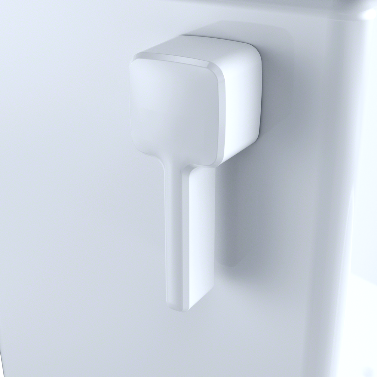 TOTO THU416#01 Trip Lever Handle W/ Spud And Mounting Nut - Cotton White