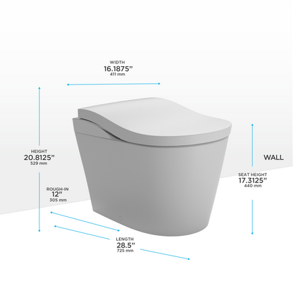 TOTO MS8732CUMFG#01N Neorest Ls Dual Flush 1.0 Or 0.8 Gf Integrated Bidet Toilet - Cotton White