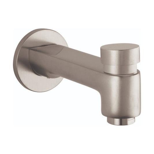 HANSGROHE 14414821 Brushed Nickel Metris S Modern Tub Spout