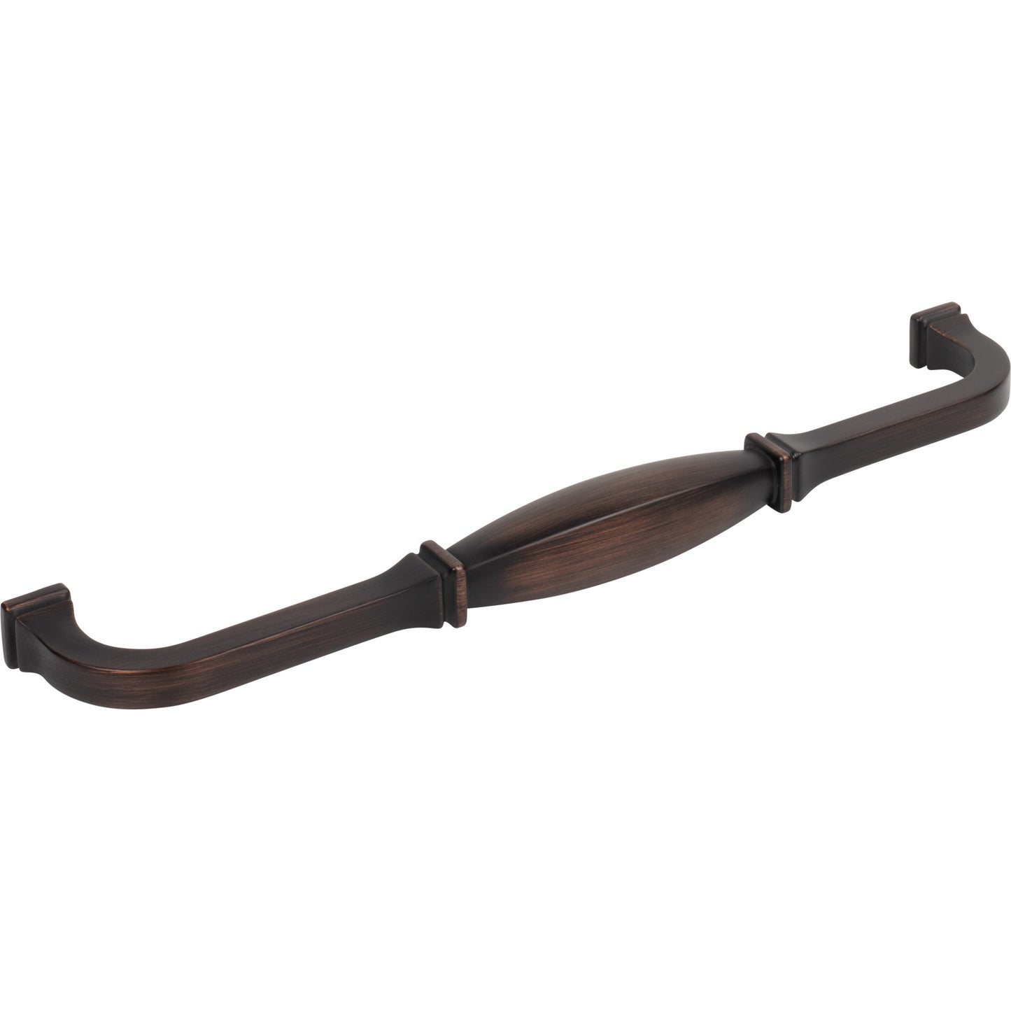 JEFFREY ALEXANDER 278-12DBAC Audrey 12" Center-to-Center Appliance Pull - Brushed Oil Rubbed Bronze