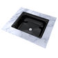 TOTO LT973#51 Guinevere Rectangular Undermount Bathroom Sink , Ebony