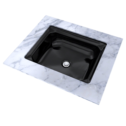 TOTO LT973#51 Guinevere Rectangular Undermount Bathroom Sink - Ebony