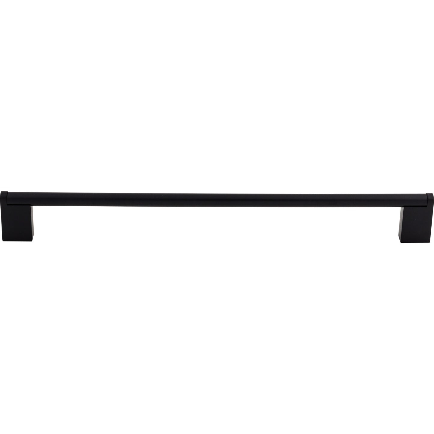 TOP KNOBS M1060 Princetonian 15" Center to Center Bar Pull - Flat Black