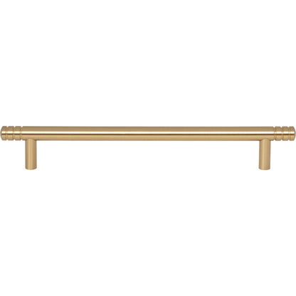 ATLAS A955-WB Griffith 7 9/16" Center to Center Bar Pull - Warm Brass