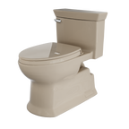 TOTO MS964124CEFG#03 Soiree One Piece Elongated 1.28 Gpf Universal Height Skirted Toilet With Cefiontect - Bone