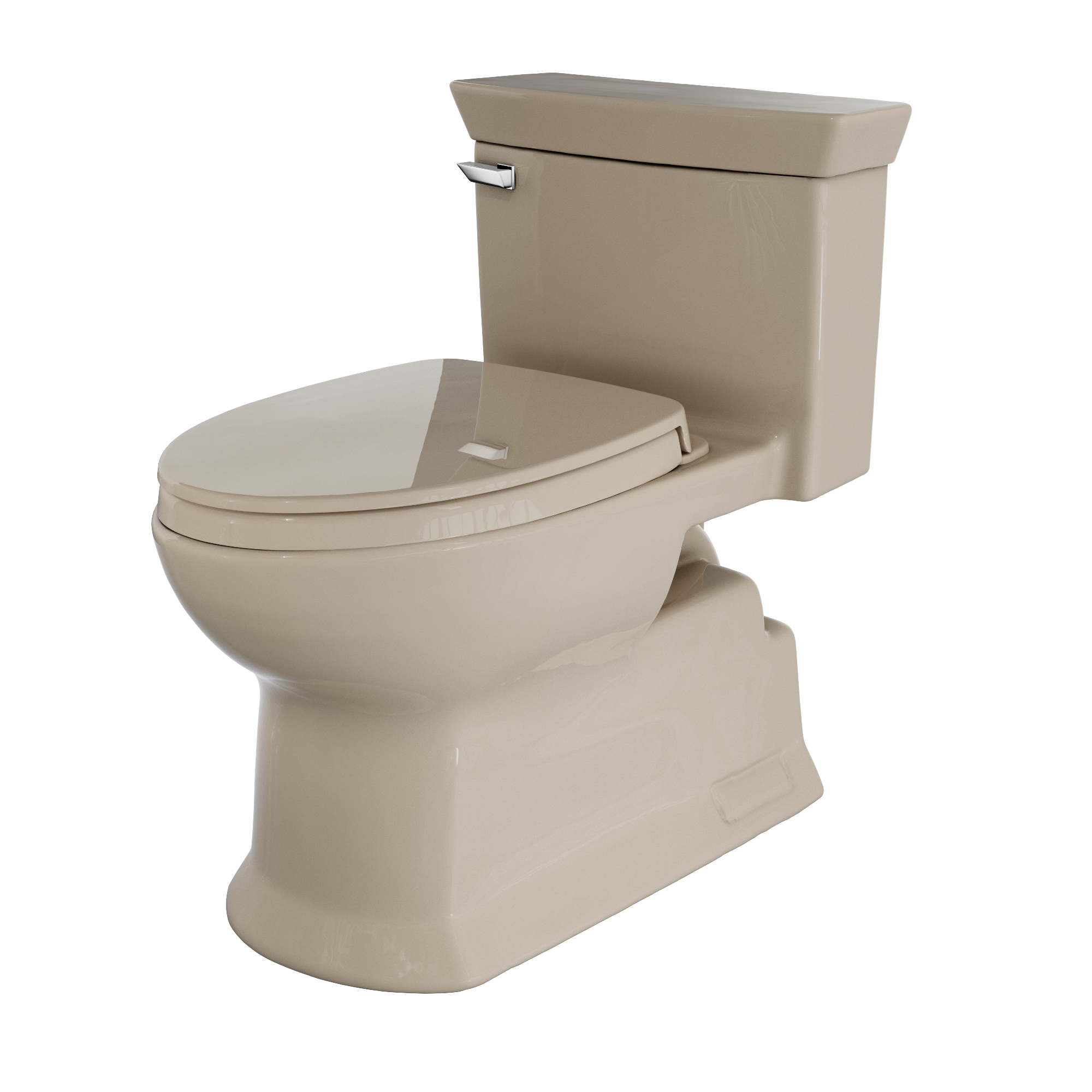 TOTO MS964124CEFG#03 Soiree One Piece Elongated 1.28 Gpf Universal Height Skirted Toilet With Cefiontect - Bone