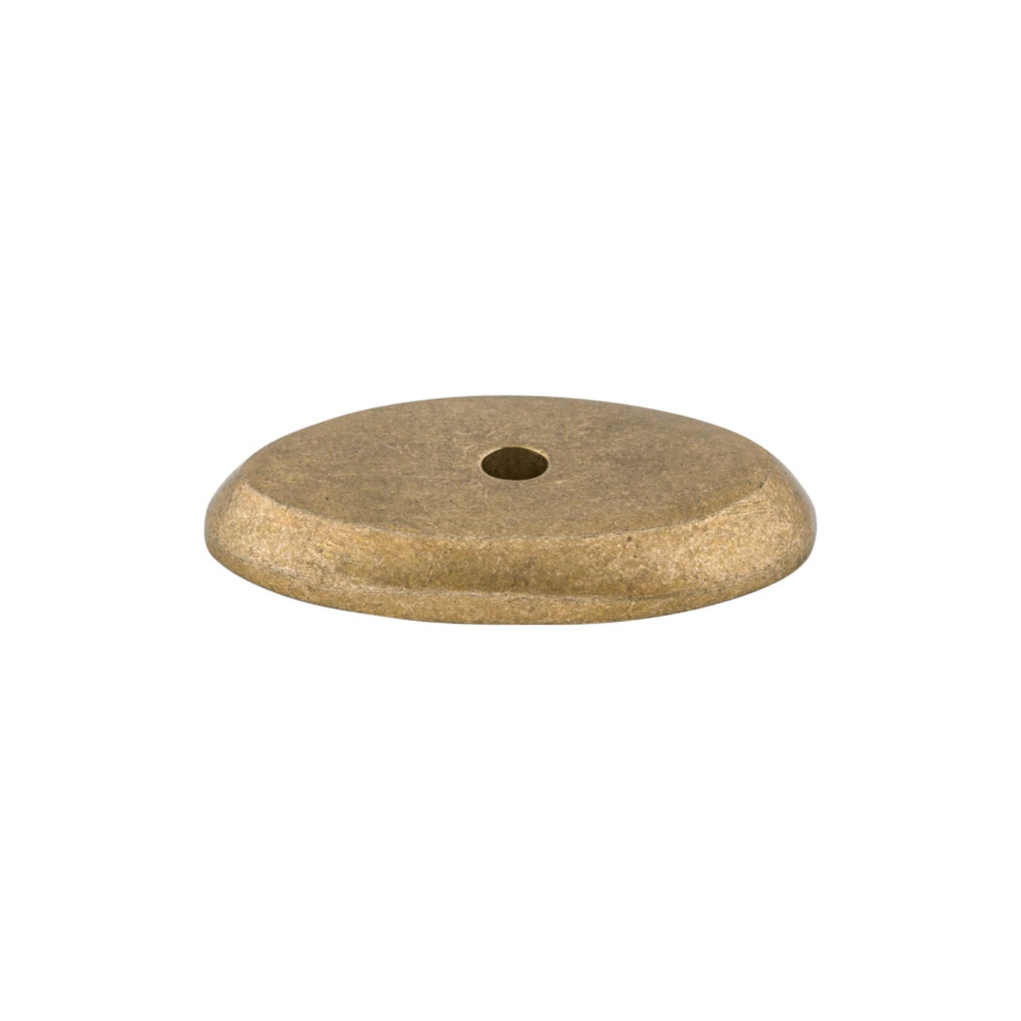 TOP KNOBS M1436 Aspen Oval Knob Backplate - Light Bronze