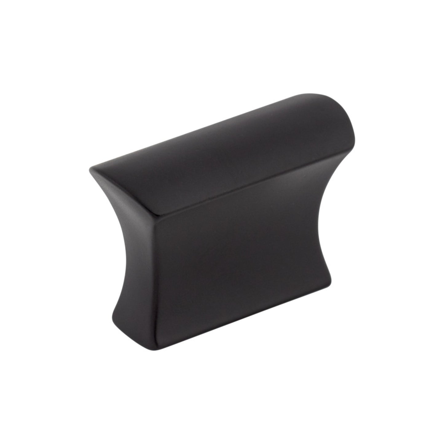 TOP KNOBS TK551BLK Glacier 1 1/2" Length Rectangle Knob - Flat Black