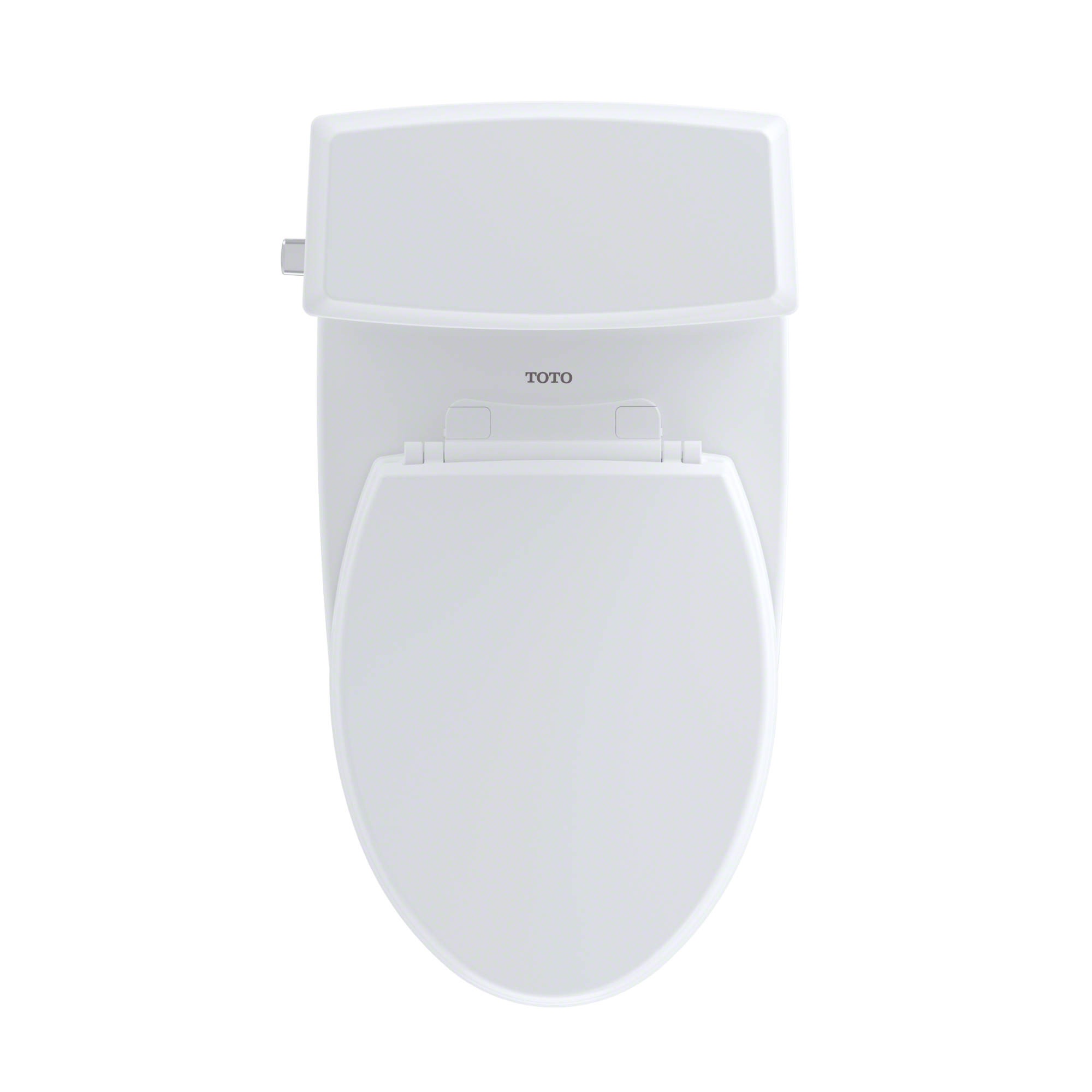 TOTO CST494CEMFRG#01 Connelly Two-Piece Elongated Dual-Max 1.28 And 0.9 Gpf Universal Height Toilet With Cefiontect And Right Lever - Cotton White
