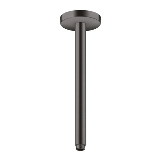 AXOR 26433341 ShowerSolutions Extension Pipe for Ceiling Mount, 12" - Brushed Black Chrome
