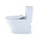 TOTO MS624234CEFG#01 Legato One-Piece Elongated 1.28 GPF Toilet with CEFIONTECT and SoftClose Seat , Cotton White