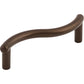 TOP KNOBS M1763 Spiral 3" Center to Center Bar Pull - Oil Rubbed Bronze