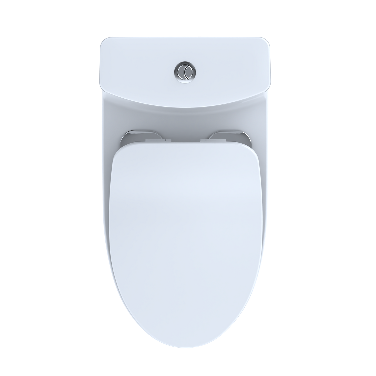 TOTO MS646234CEMFGN#01 Aquia IV One-Piece Elongated Dual Flush 1.28 and 0.9 GPF Universal Height , Cotton White