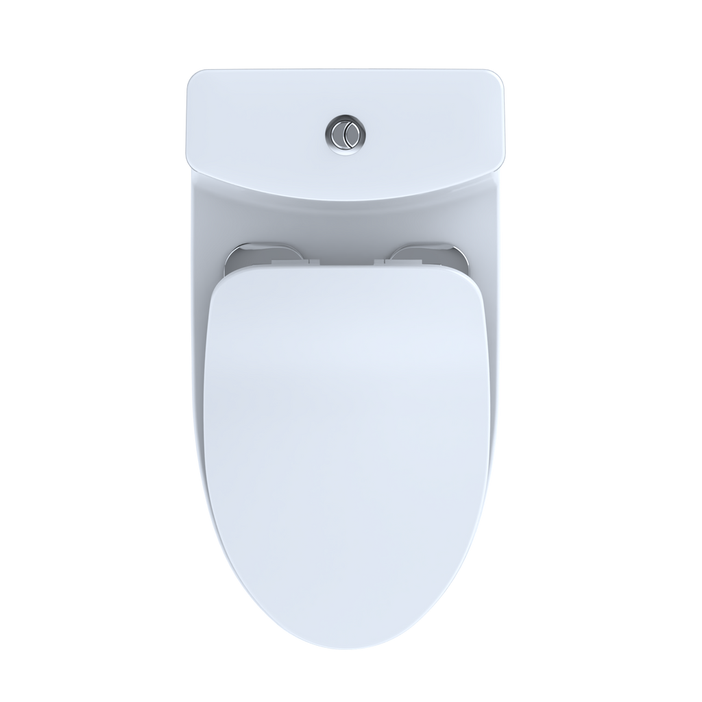 TOTO MS646234CEMFGN#01 Aquia Iv One-Piece Elongated Dual Flush 1.28 And 0.9 Gpf Universal Height - Cotton White