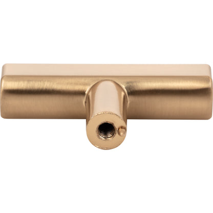 JEFFREY ALEXANDER 845T-SBZ Dominique 2" Length Bar Knob - Satin Bronze