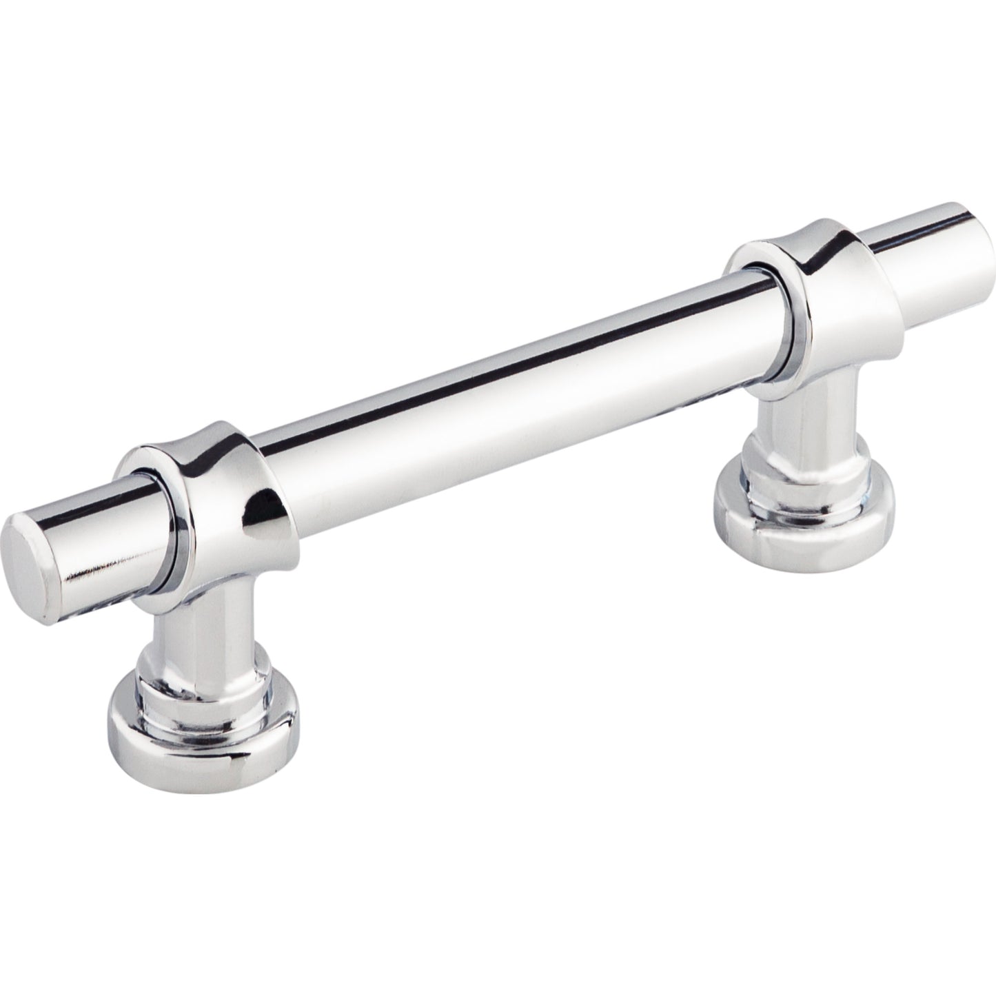 TOP KNOBS M1749 Bit 3" Center to Center Bar Pull - Polished Chrome