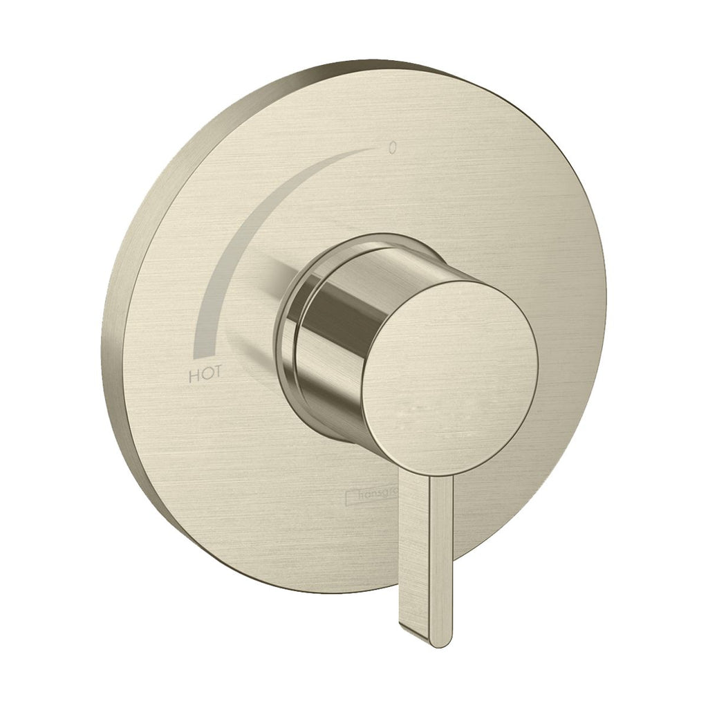 HANSGROHE 15739821 Ecostat S Pressure Balance Trim - Brushed Nickel