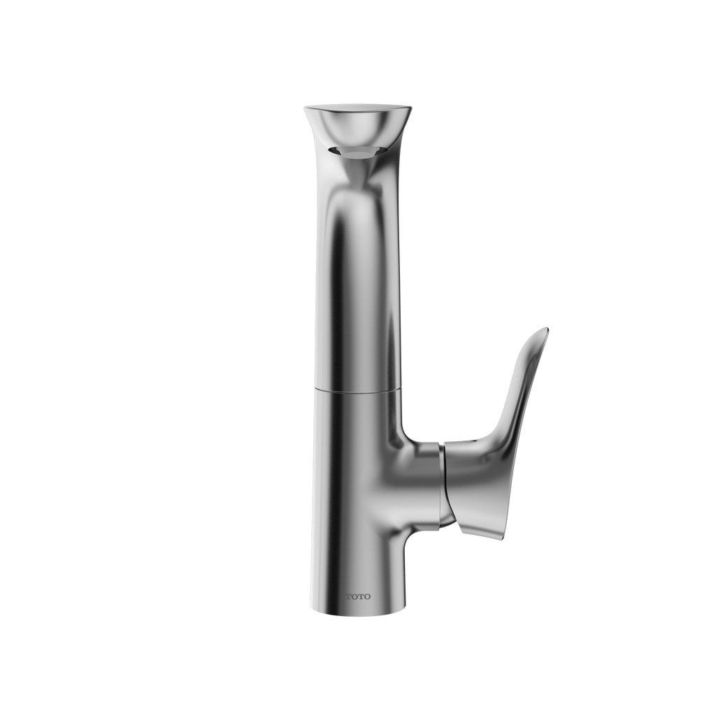 TOTO TLG01309U#CP Go 1.2 Gpm Single Side-Handle Bathroom Sink Faucet With Comfort Glide Technology And Drain Assembly - Polished Chrome