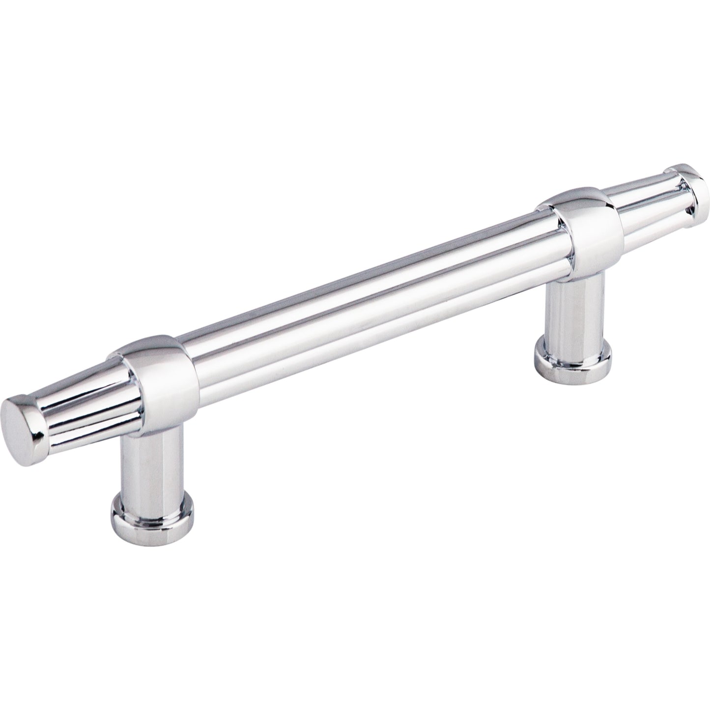 TOP KNOBS TK197PC Luxor 3 3/4" Center to Center Bar Pull - Polished Chrome