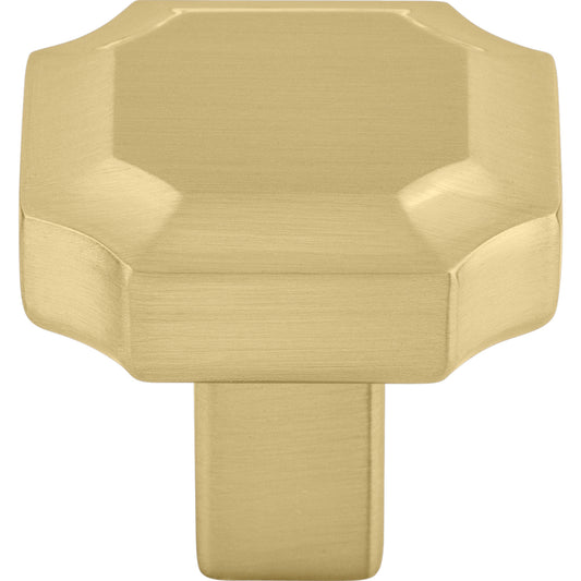 TOP KNOBS TK3020HB Davenport 1 1/4" Length Geometric Knob , Honey Bronze