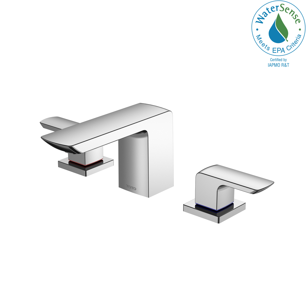TOTO TLG02201U#CP Gr Series 1.2 Gpm Two Handle Widespread Bathroom Sink Faucet With Drain Assembly - Polished Chrome