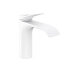 HANSGROHE 75020701 Vivenis Single-hole Faucet 110 with Pop-Up Drain, 1.2 GPM - Matte White