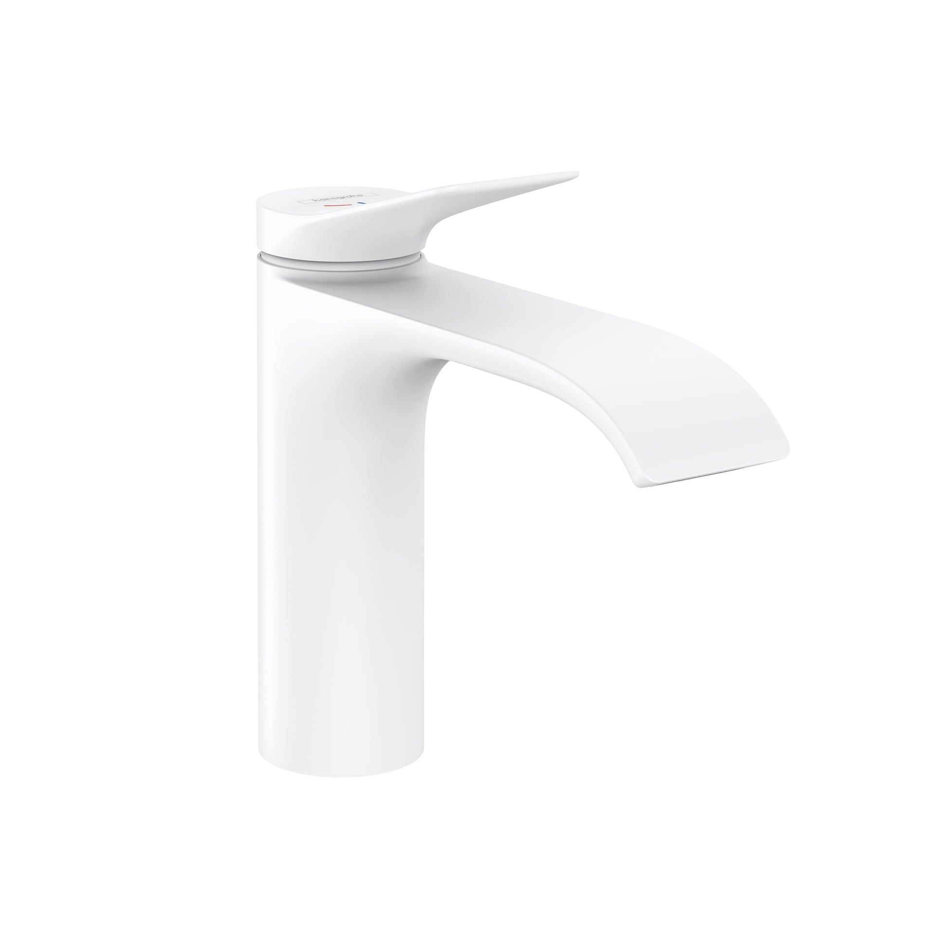 HANSGROHE 75020701 Vivenis Single-hole Faucet 110 with Pop-Up Drain, 1.2 GPM - Matte White