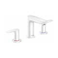 HANSGROHE 71733701 Talis E Widespread Faucet 150 with Pop-Up Drain, 1.2 GPM - Matte White