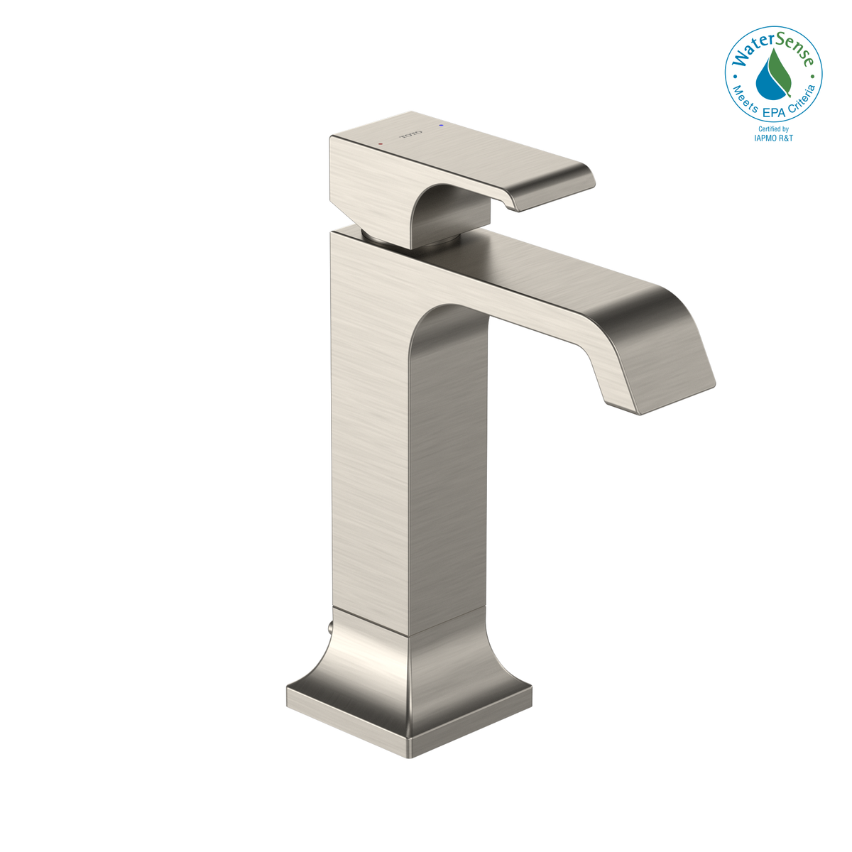 TOTO TLG08303U#BN Gc 1.2 Gpm Single Handle Semi-Vessel Bathroom Sink Faucet With Comfort Glide Technology - Brushed Nickel