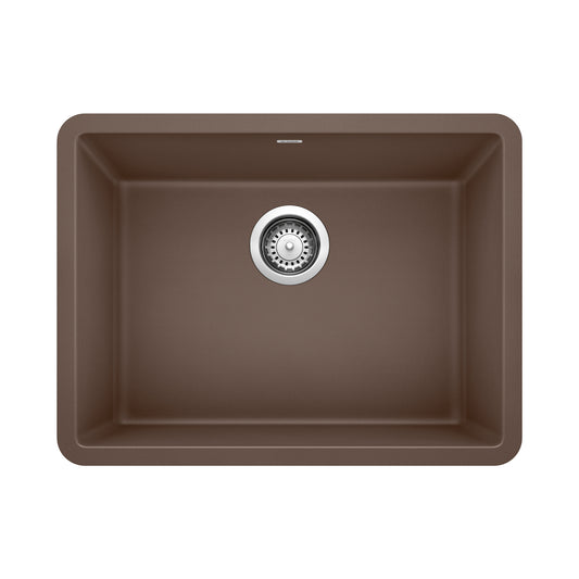 BLANCO 522418 Precis Precis SILGRANIT 24" Single Bowl Undermount Kitchen Sink - Cafe in Cafe