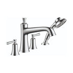 HANSGROHE 04777000 Joleena 4-Hole Roman Tub Set Trim with 1.75 GPM Handshower - Chrome