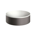 AXOR 42000340 Suite Sinks Round Sink without Overflow, 11 3/4" - Brushed Black Chrome