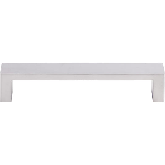 TOP KNOBS TK251ALU Modern Metro 5" Center to Center Bar Pull - Aluminum