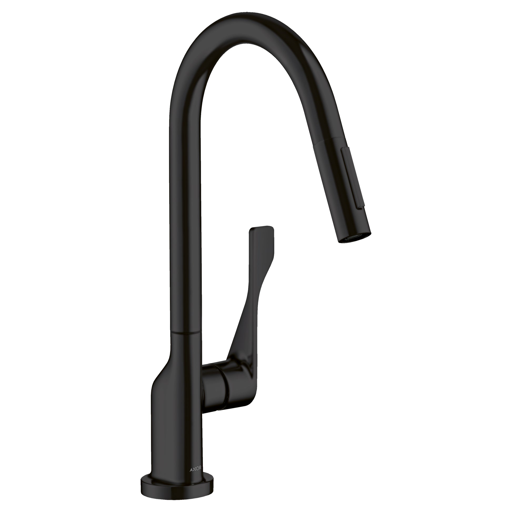 AXOR Citterio  HighArc Kitchen Faucet 2-Spray Pull-Down, 1.75 GPM in Matte Black