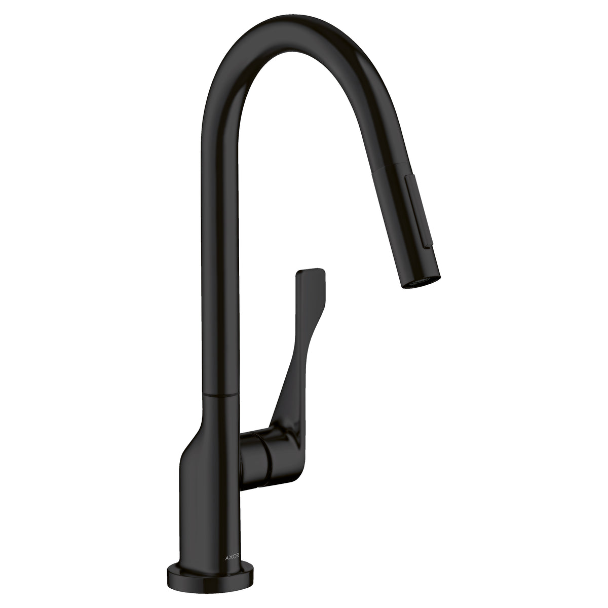 AXOR 39835671 Citterio HighArc Kitchen Faucet 2-Spray Pull-Down, 1.75 GPM - Matte Black