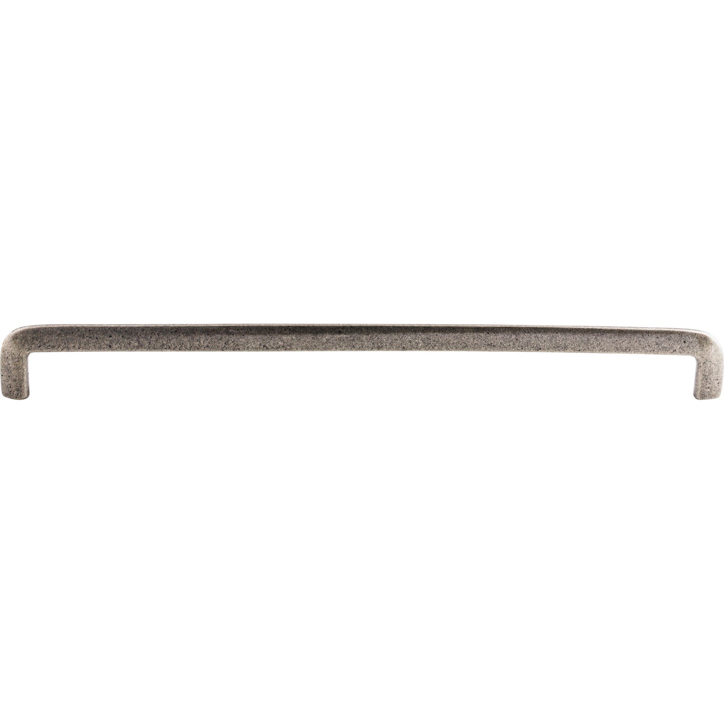 TOP KNOBS M1803 Wedge 12" Center to Center Bar Pull - Cast Iron