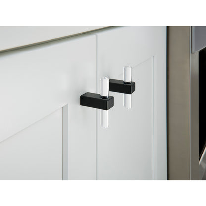 JEFFREY ALEXANDER 578T-MB Spencer 2-3/8" Length Bar Knob - Matte Black