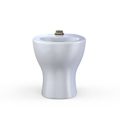 TOTO CT725CUFG#01 Tornado Flush Commercial Flushometer Floor-Mounted Universal Height Toilet With Cefiontect - Cotton White