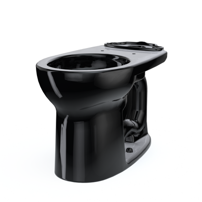 TOTO C775CEF#51 Drake Round Tornado Flush Toilet Bowl - Ebony
