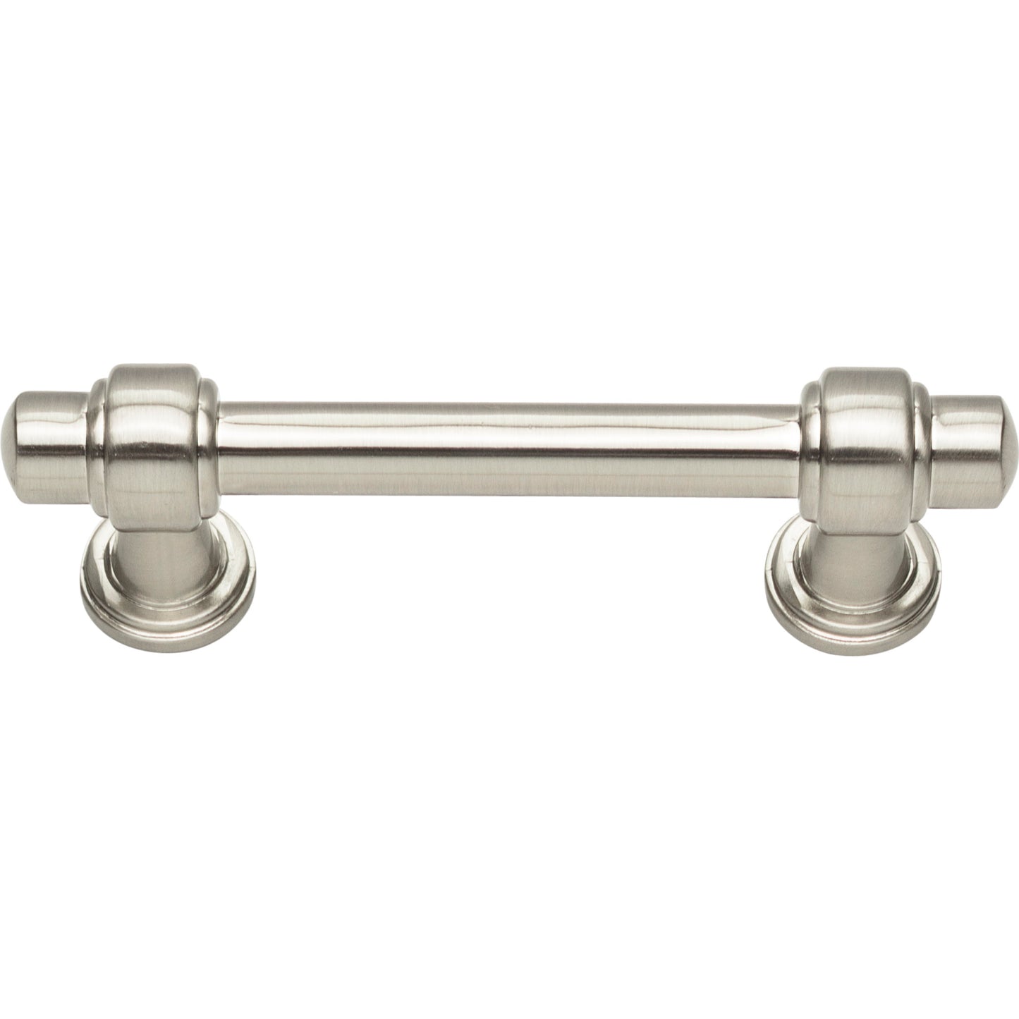 ATLAS 314-BRN Bronte 3" Center to Center Bar Pull - Brushed Nickel