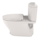 TOTO MS442124CEFG#11 Nexus Two-Piece Elongated 1.28 Gpf Universal Height Toilet With Cefiontect And Ss124 Softclose Seat - Colonial White
