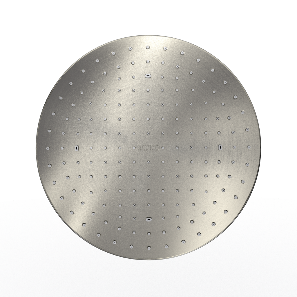 TOTO TBW07003U1#BN G Series 2.5 Gpm Single Spray 12 Inch Round Showerhead With Comfort Wave - Brushed Nickel