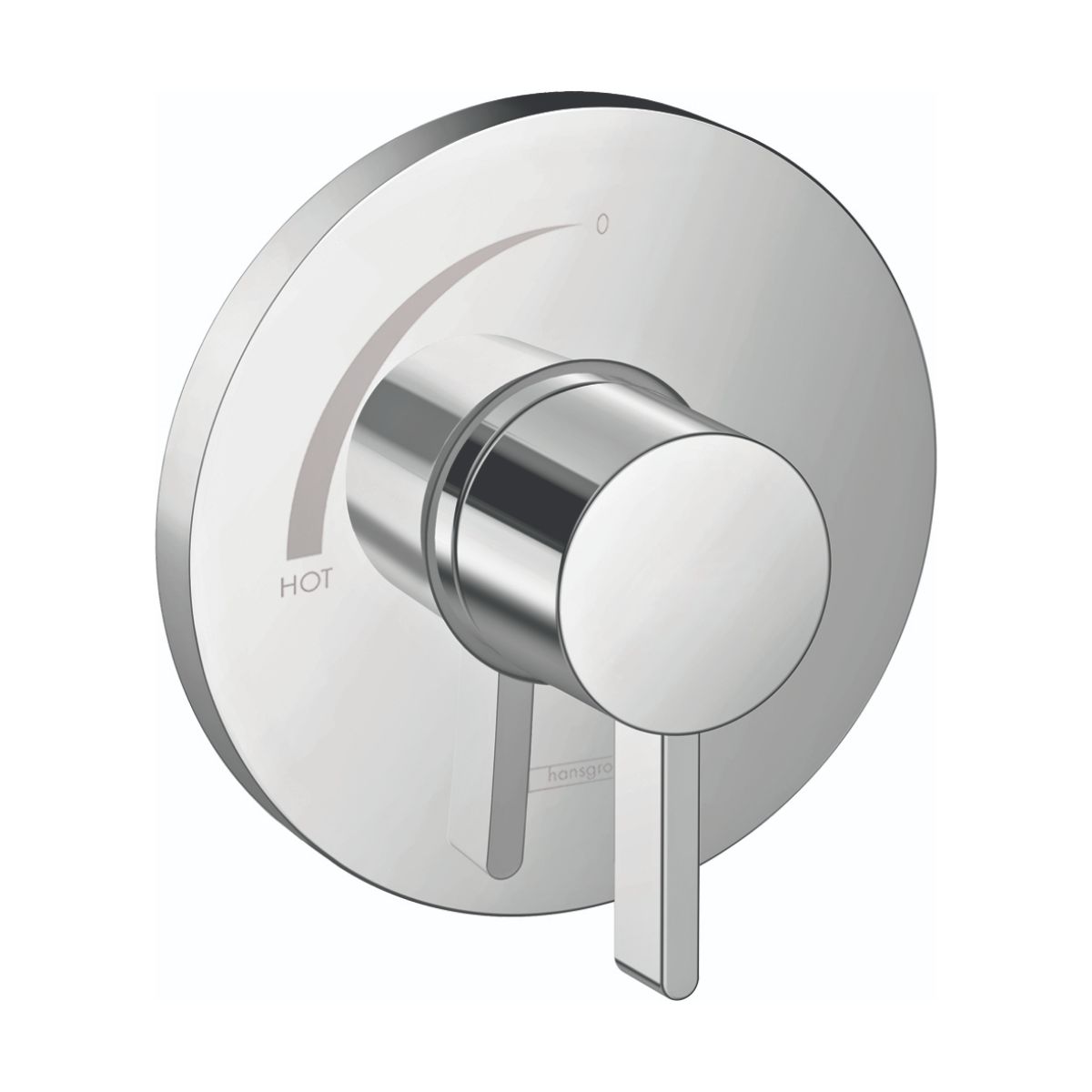 HANSGROHE 15739001 Chrome Ecostat S Modern Pressure Balance Trim