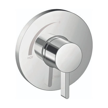 HANSGROHE 15739001 Chrome Ecostat S Modern Pressure Balance Trim