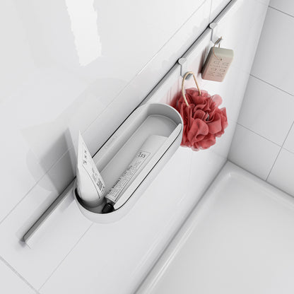 HANSGROHE 27914700 Matte White WallStoris Modern Double Hook