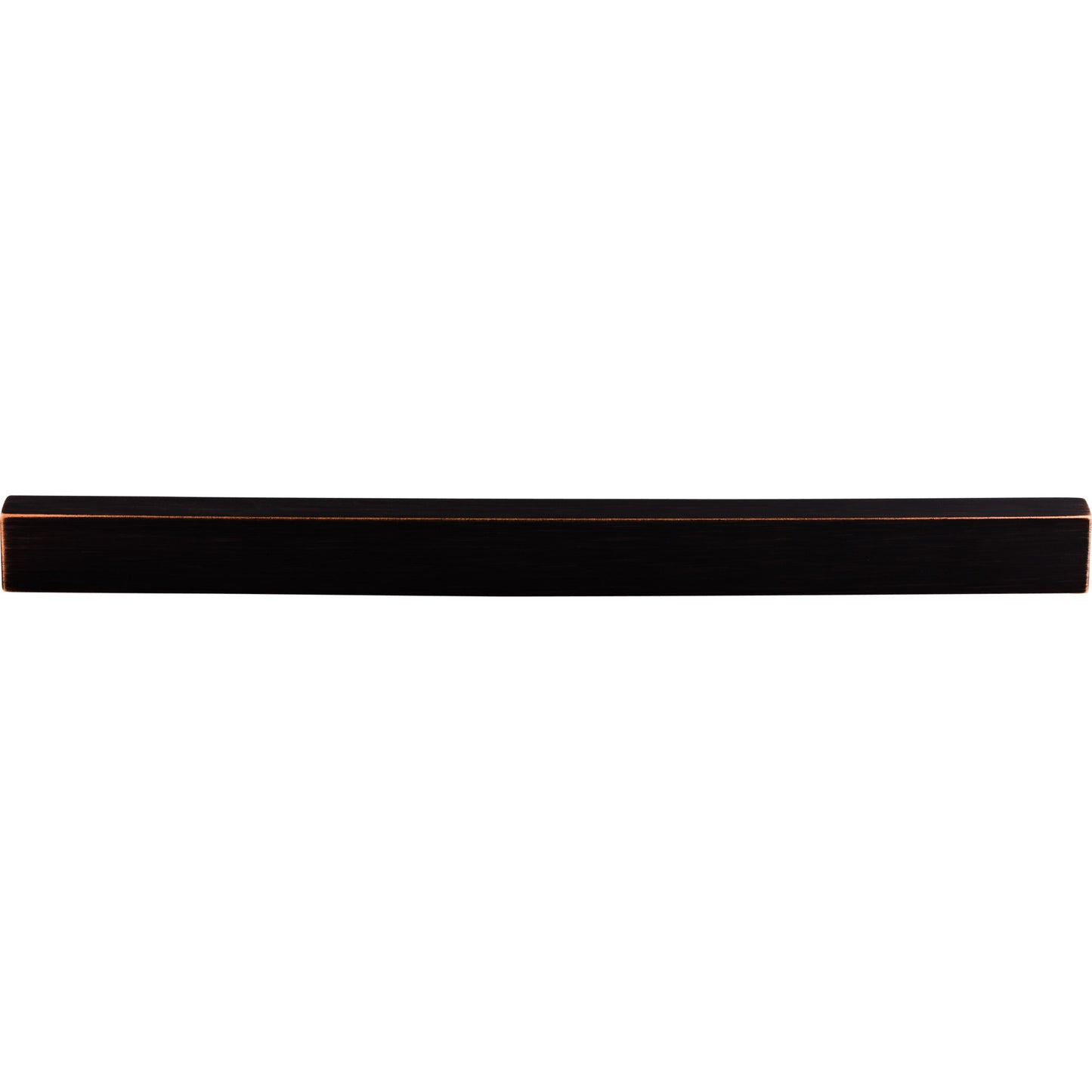 TOP KNOBS TK278TB Modern Metro 12" Center to Center Finger Pull - Tuscan Bronze